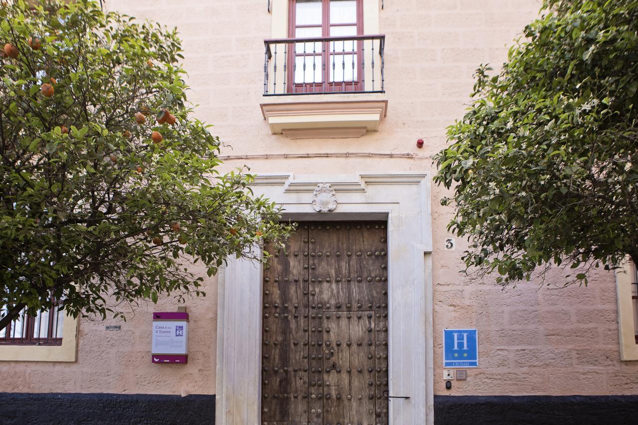Hotel Casa De Las Cuatro Torres กาดิซ ภายนอก รูปภาพ